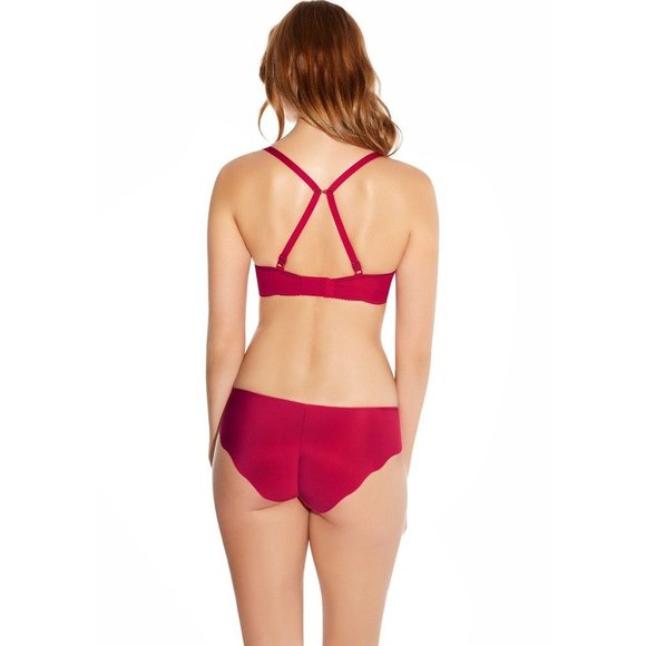 FANTASIE Eclipse Spacer Underwire T-Shirt Bra Red #9002 30D NEW - Picture 4 of 10